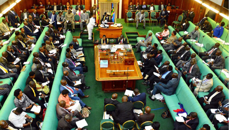 Parliament in session