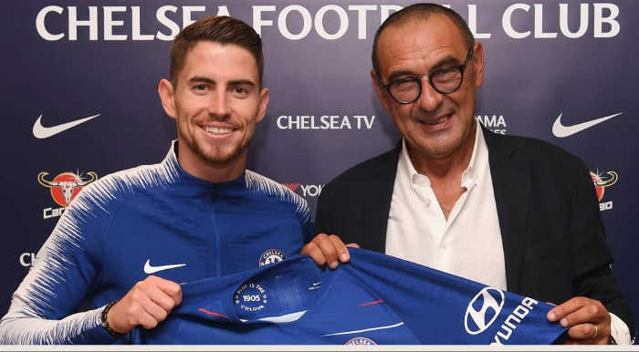 (Left - Right) Jorginho is new Manager Sarri's first signing