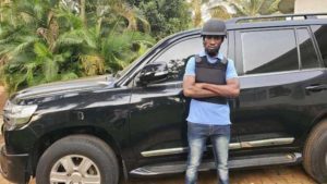 Kyagulanyi's bulletproof car